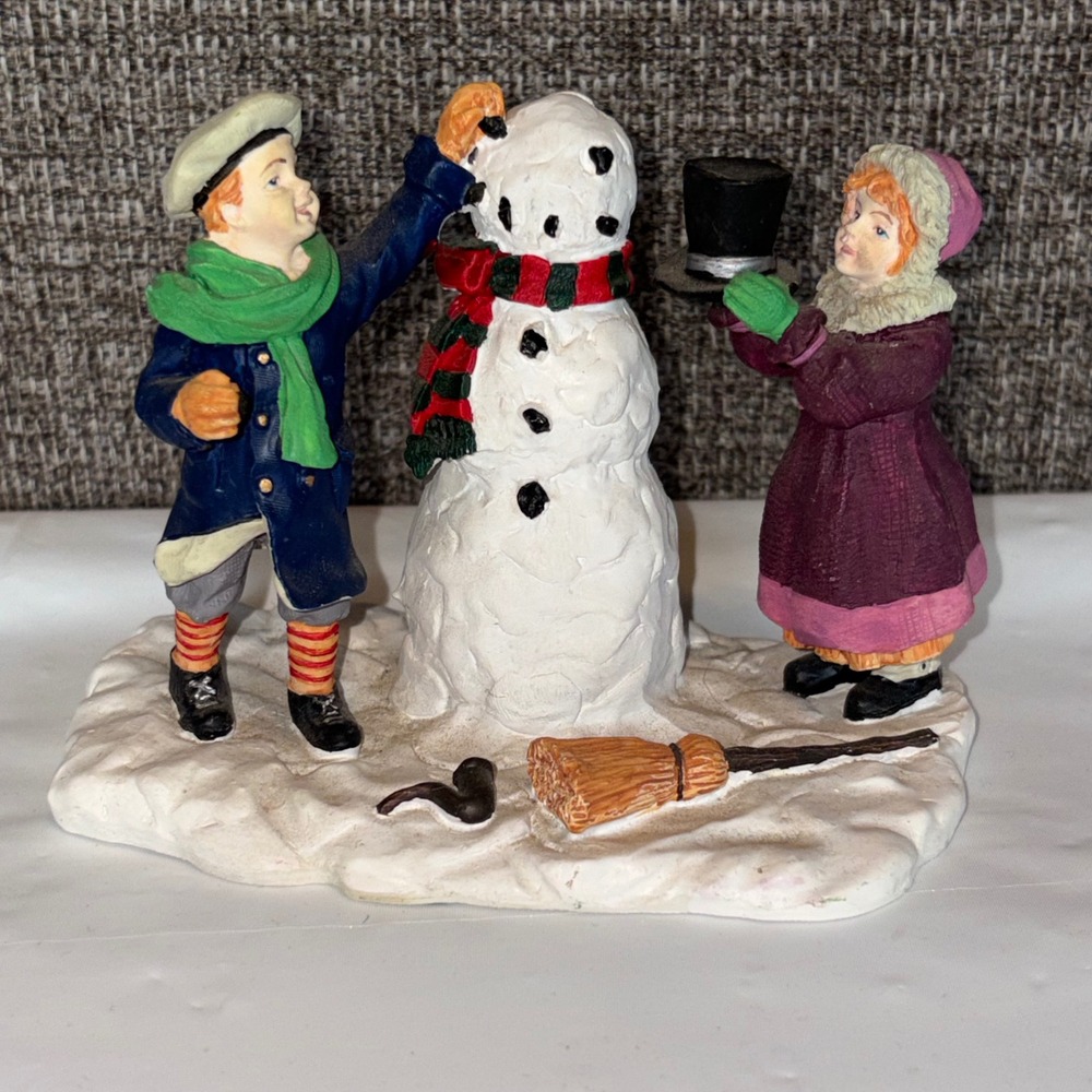 Lemax Memory Makers Collection Our Snowman Figurine 77014 Vintage 1997 Decor